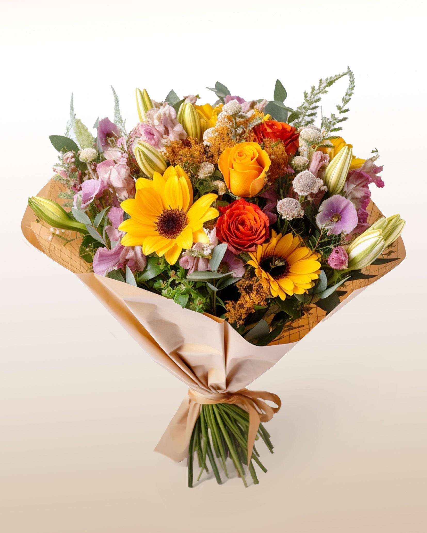 Mixed flowers bouquet