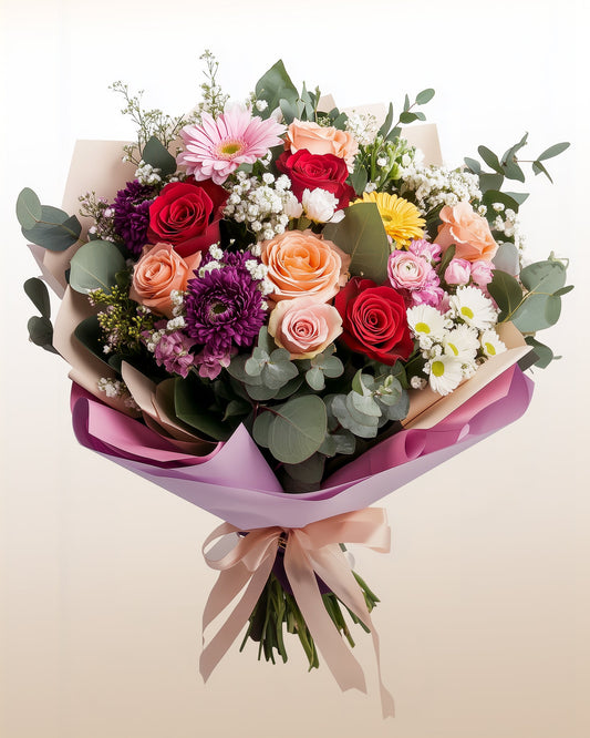 Mixed flowers bouquet